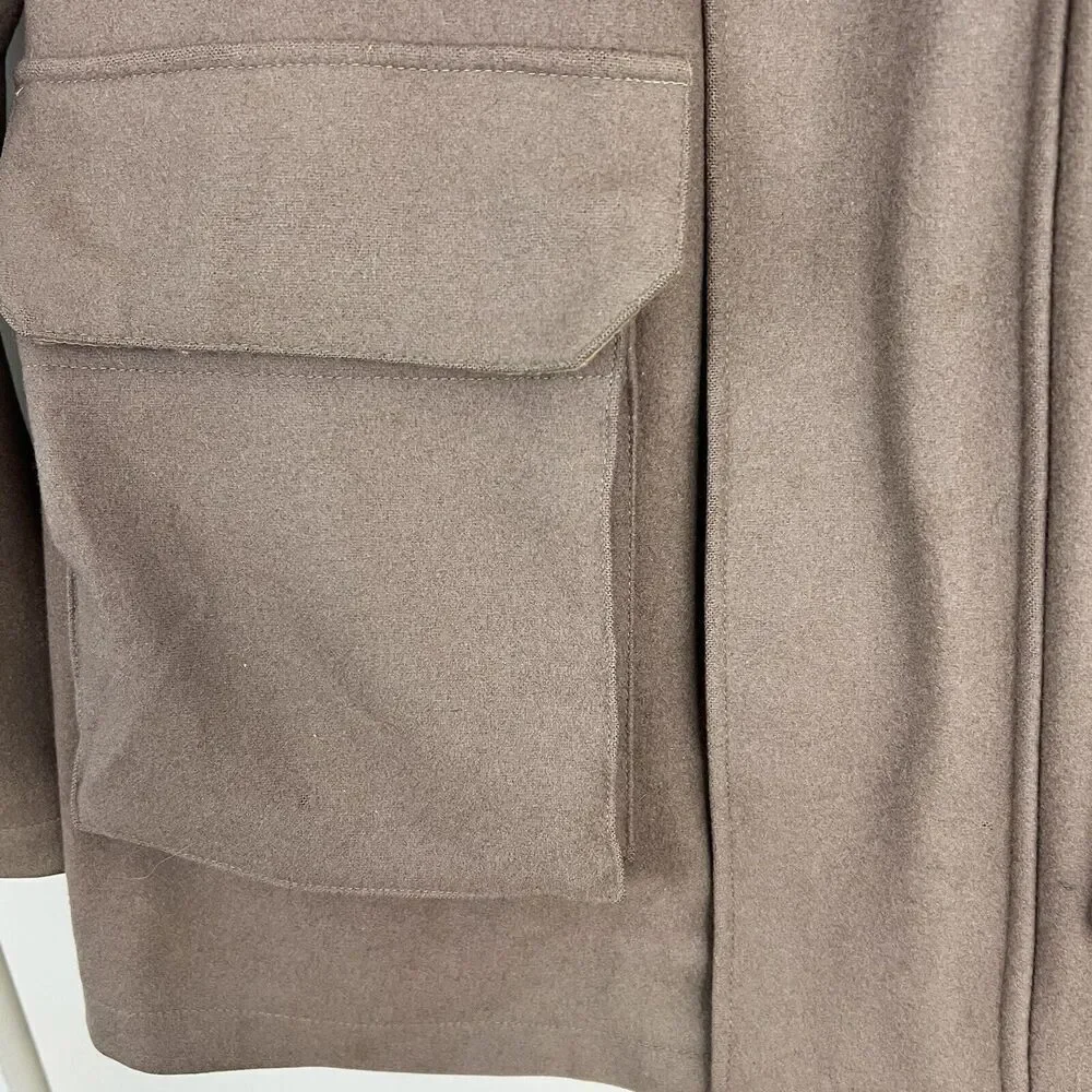 A.P.C. Brown Military Field Jacket - Picture 6 of 14